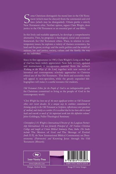 Produktbild: Old Testament Ethics for the People of God