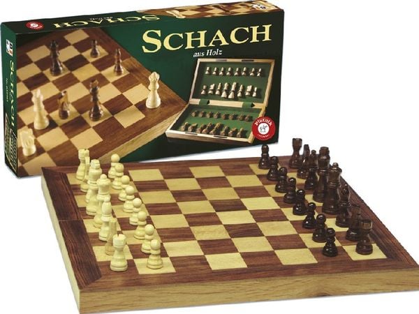Produktbild: Schachkassette Holz gro&szlig;
