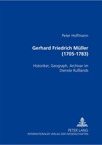 Produktbild: Gerhard Friedrich M&uuml;ller (1705-1783)