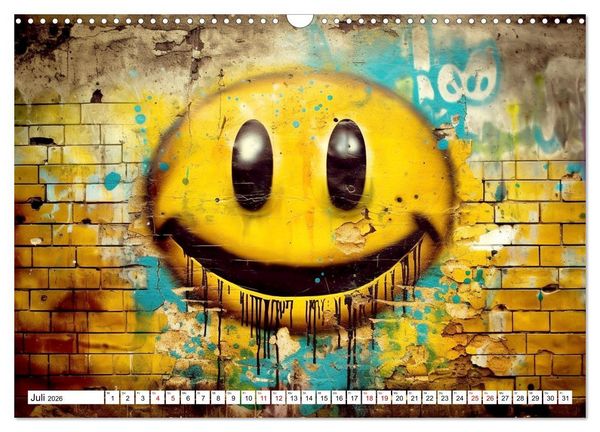 Produktbild: Street Art Graffiti (Wandkalender 2026 DIN A3 quer), CALVENDO Monatskalender