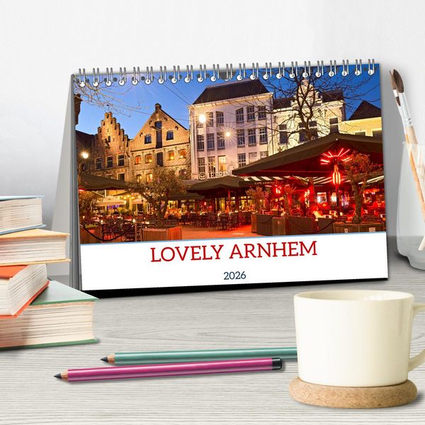 Produktbild: LOVELY ARNHEM (Desk Calendar 2026 DIN A5 landscape), CALVENDO 12 Month DeskCalendar