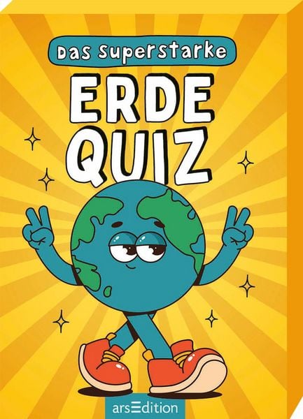 Das superstarke Erde-Quiz, Gebundene Ausgabe von Philip Kiefer, arsedition, 978-3-8458-6570-6