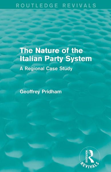 Produktbild: The Nature of the Italian Party System