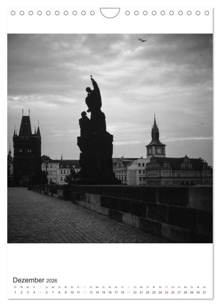 Produktbild: Prag - Praha - Prague (Wandkalender 2026 DIN A4 hoch), CALVENDO Monatskalender