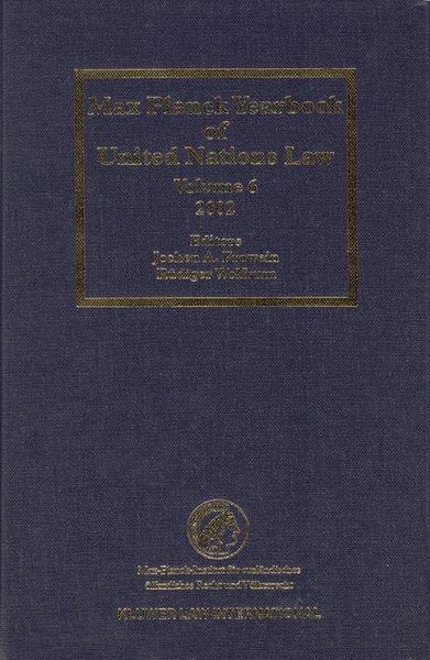 Produktbild: Max Planck Yearbook of United Nations:2002