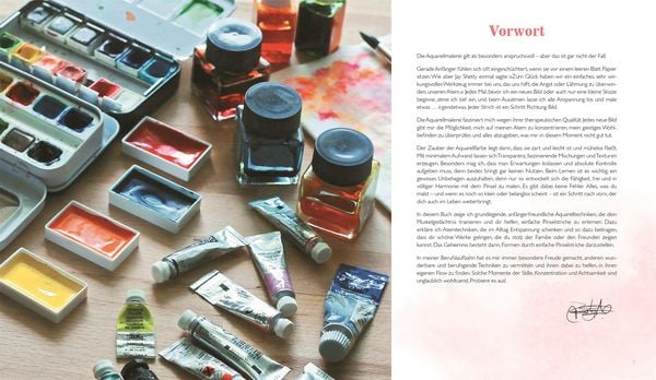 Produktbild: Strich f&uuml;r Strich zur kreativen Entspannung mit Watercolor