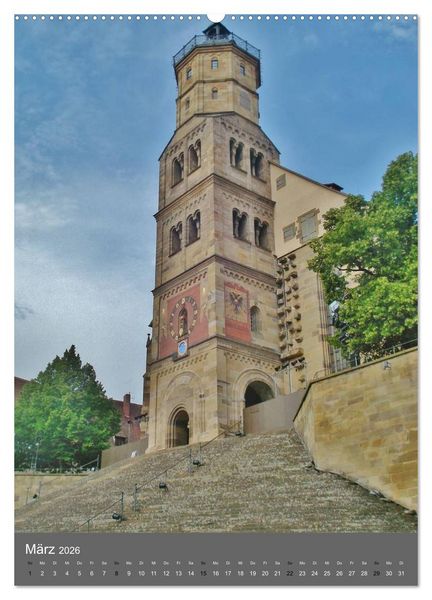 Produktbild: Kirchen und Kl&ouml;ster in Deutschland (Wandkalender 2026 DIN A2 hoch), CALVENDO Monatskalender