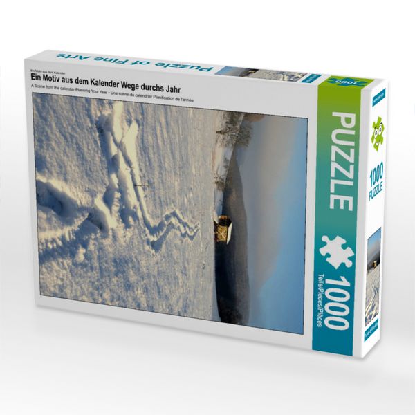 Produktbild: CALVENDO Puzzle Ein Motiv aus dem Kalender Wege durchs Jahr | 1000 Teile Lege-Gr&ouml;&szlig;e 64 &times; 48 cm Foto-Puzzle f&uuml;r gl&uuml;ckliche Stunden