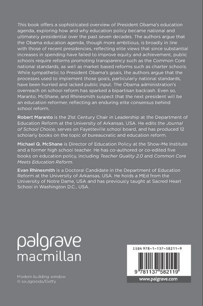 Produktbild: Education Reform in the Obama Era