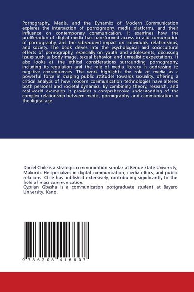 Produktbild: Pornography, Media, and the Dynamics of Modern Communication