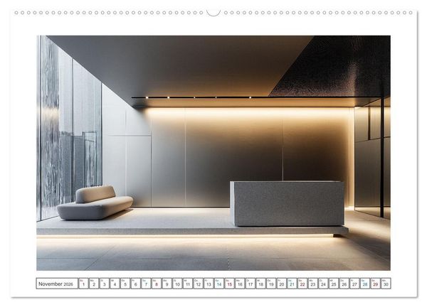 Produktbild: Reduktion auf das Wesentliche (hochwertiger Premium Wandkalender 2026 DIN A2 quer), Kunstdruck in Hochglanz