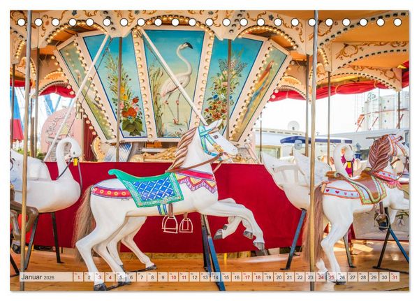 Produktbild: Kirmes Gl&uuml;ck (Tischkalender 2026 DIN A5 quer), CALVENDO Monatskalender