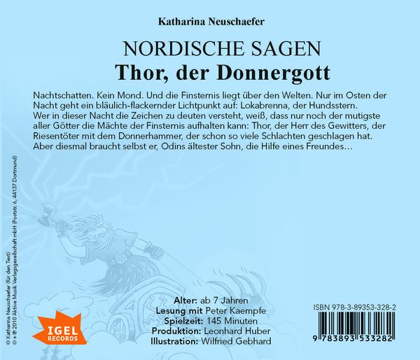 Produktbild: Nordische Sagen. Thor, der Donnergott