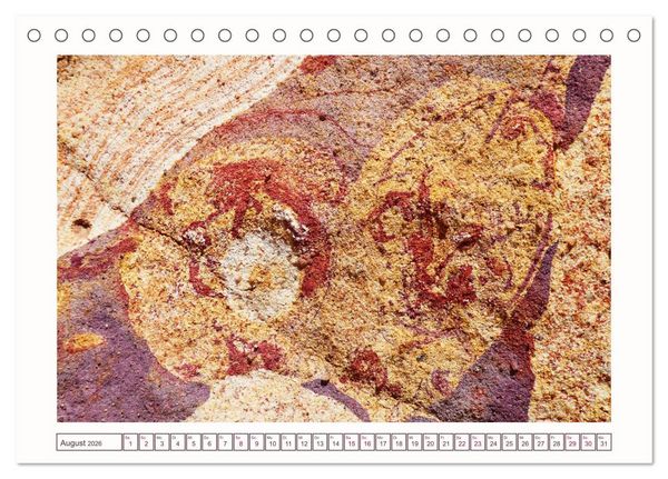 Produktbild: Natures-Designs - farbenfrohe Felsk&uuml;sten in Brasilien (Tischkalender 2026 DIN A5 quer), CALVENDO Monatskalender
