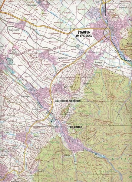 Produktbild: Staufen im Breisgau 1 : 25 000
