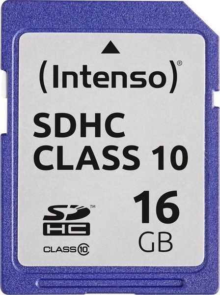 Produktbild: Intenso 3411470 SDHC-Karte 16 GB Class 10