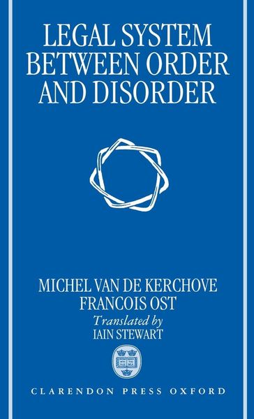 Produktbild: The Legal System Between Order and Disorder