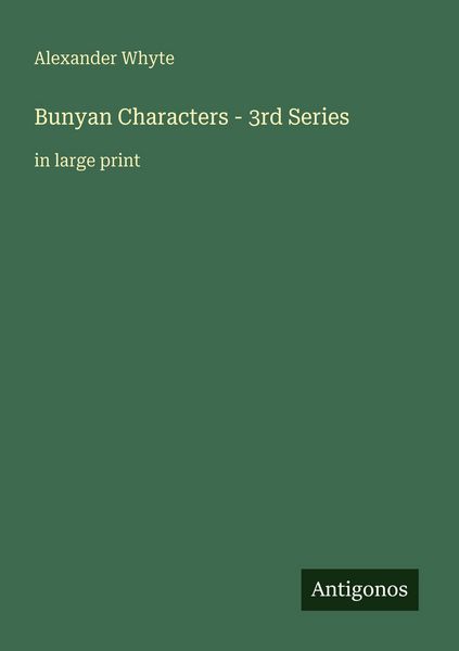 Produktbild: Bunyan Characters - 3rd Series