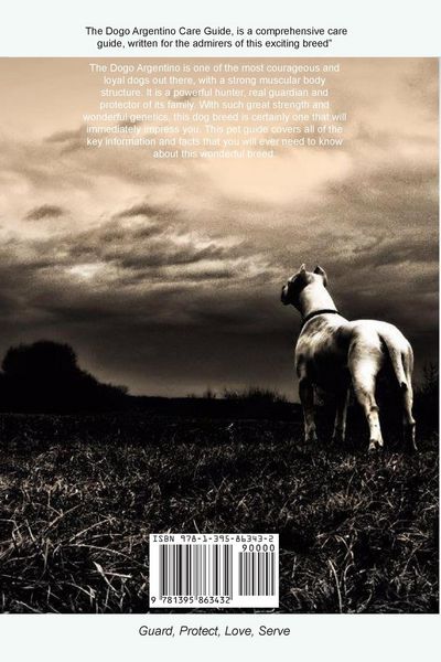 Produktbild: The Dogo Argentino Care Guide. Dogo Argentino Facts & Information