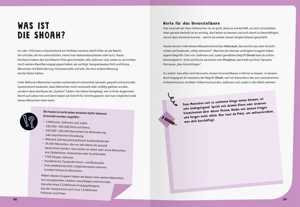 Produktbild: Let's talk about - Antisemitismus. Dein Eintragebuch