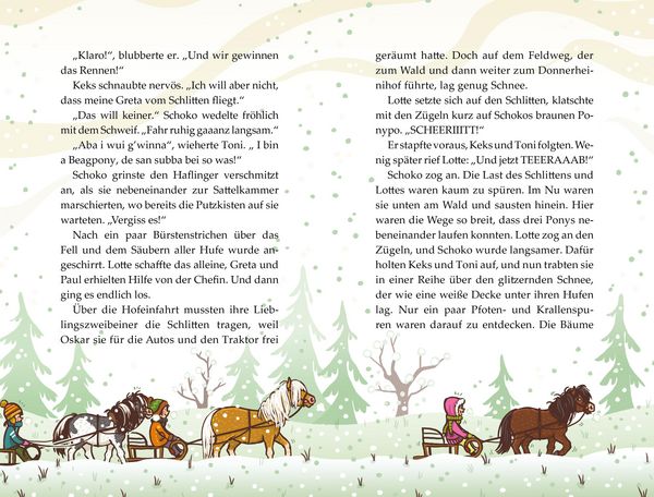 Produktbild: Die Haferhorde - Advent, Advent, ein Pony rennt!