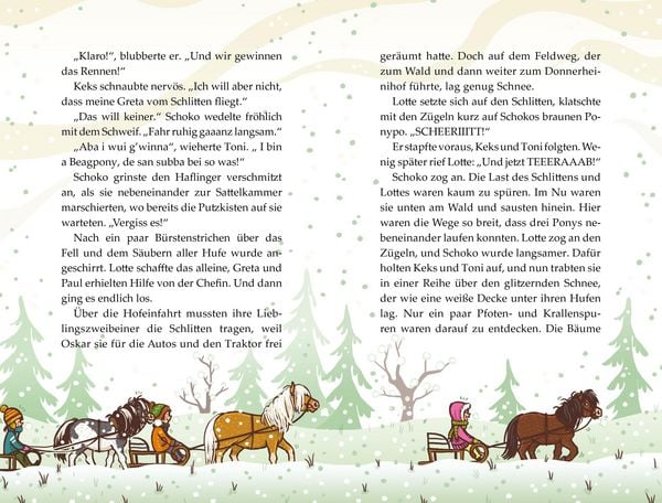 Produktbild: Die Haferhorde - Advent, Advent, ein Pony rennt!