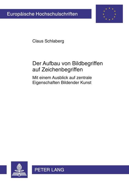 Produktbild: Der Aufbau von Bildbegriffen auf Zeichenbegriffen