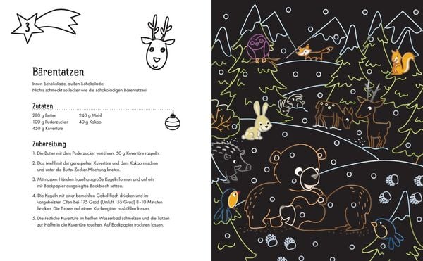 Produktbild: Das gro&szlig;e Adventskalender Kritzel-Kratzel Buch