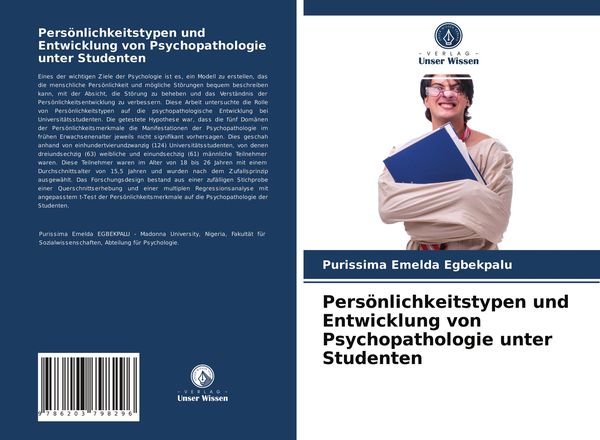 Produktbild: Pers&ouml;nlichkeitstypen und Entwicklung von Psychopathologie unter Studenten