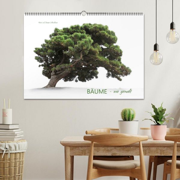 Produktbild: B&Auml;UME - wie gemalt (Wandkalender 2026 DIN A2 quer), CALVENDO Monatskalender