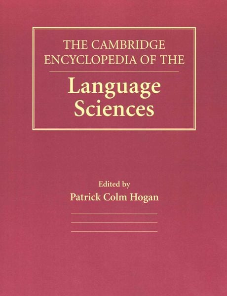 Produktbild: The Cambridge Encyclopedia of the Language Sciences