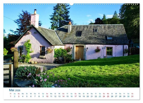 Produktbild: Schottlands S&uuml;den 2026. Impressionen zwischen Edinburgh, Loch Ness und Isle of Skye (Wandkalender 2026 DIN A2 quer), CALVENDO Monatskalender