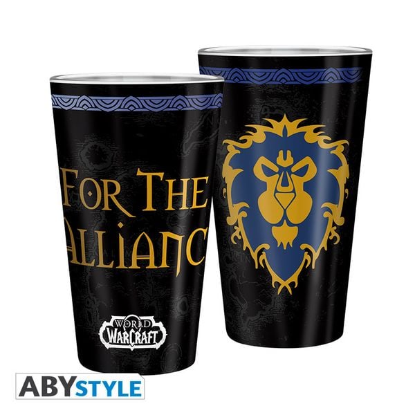 Produktbild: ABYstyle - World Of Warcraft Alliance Xl-Glas- 400 ml