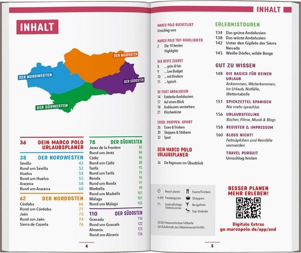 Produktbild: MARCO POLO Reiseführer Andalusien