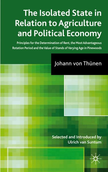 Produktbild: The Isolated State in Relation to Agriculture and Political Economy