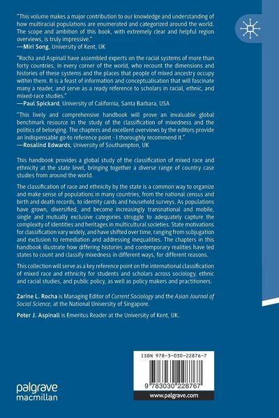 Produktbild: The Palgrave International Handbook of Mixed Racial and Ethnic Classification