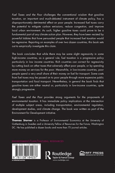 Produktbild: Fuel Taxes and the Poor