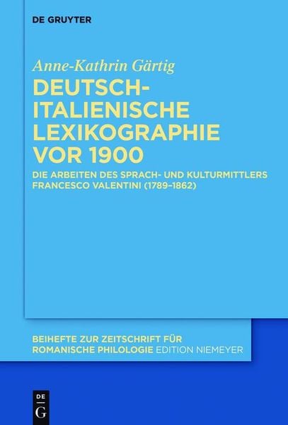 Produktbild: Deutsch-italienische Lexikographie vor 1900