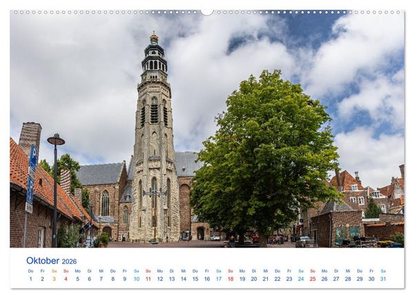 Produktbild: Sommer in Seeland (hochwertiger Premium Wandkalender 2026 DIN A2 quer), Kunstdruck in Hochglanz