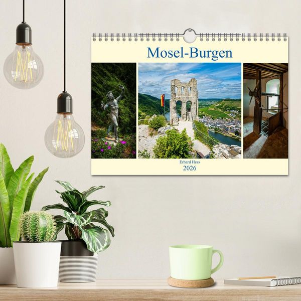 Produktbild: Mosel-Burgen (Wandkalender 2026 DIN A4 quer), CALVENDO Monatskalender