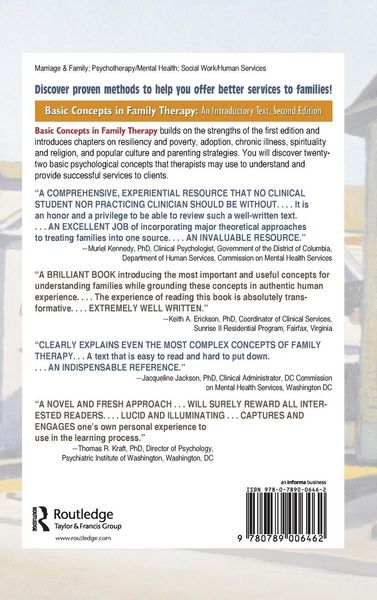 Produktbild: Basic Concepts in Family Therapy