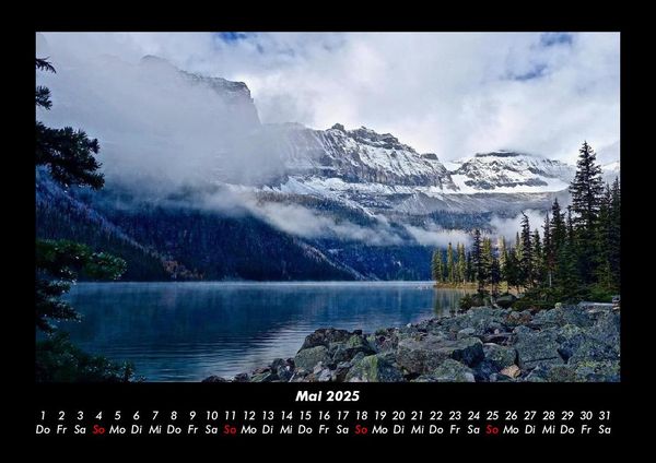 Produktbild: Landschaftskalender 2025 Fotokalender DIN A3