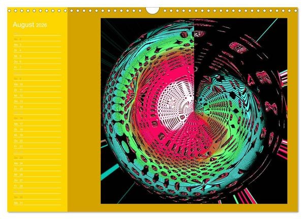Produktbild: Energie-Spiralen 2026 (Wandkalender 2026 DIN A3 quer), CALVENDO Monatskalender