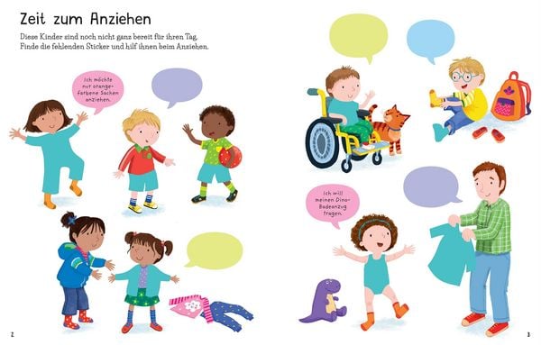 Produktbild: Mein erstes Stickerbuch: Ich ziehe mich an