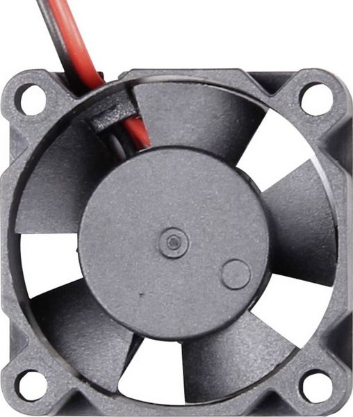 Produktbild: Joy-it SBC-FAN-303010 Aktiver L&uuml;fter Passend f&uuml;r (Entwicklungskits): Raspberry Pi&reg;, Rock Pi, Banana Pi Schwarz