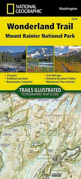 Produktbild: Wonderland Trail Map