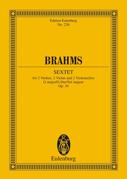 Produktbild: String Sextet G major