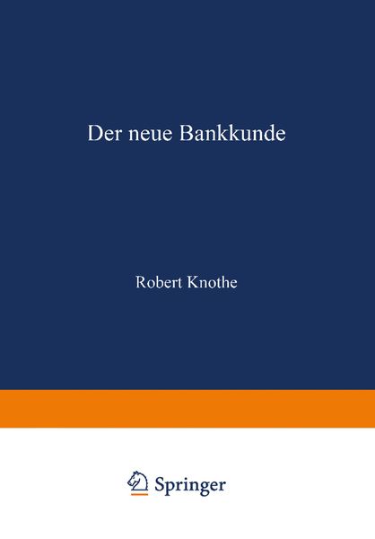 Produktbild: Der neue Bankkunde