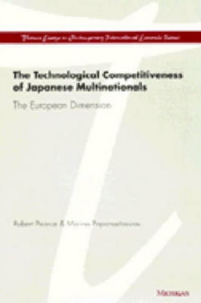 Produktbild: Pearce, R: The Technological Competitiveness of Japanese Mu