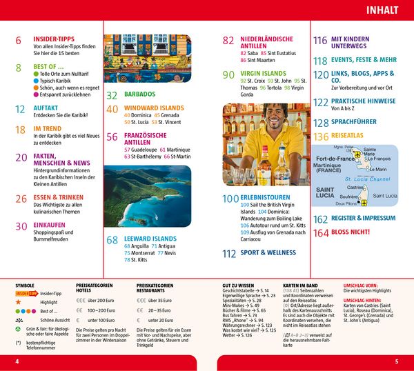 Produktbild: MARCO POLO Reisef&uuml;hrer Karibik, Kleine Antillen - Barbados, Windward Islands
